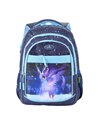 Ghiozdan scoala Ecada 614009, 4 compartimente, 41 × 31 × 16 cm, Mystic Deer