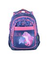 Ghiozdan scoala Ecada 614010, 4 compartimente, 41 x 31 x 16 cm, Motiv U & ME