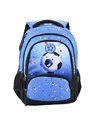 Ghiozdan scoala Ecada 614506, 4 compartimente, 41 x 31 x 16 cm, Motiv football