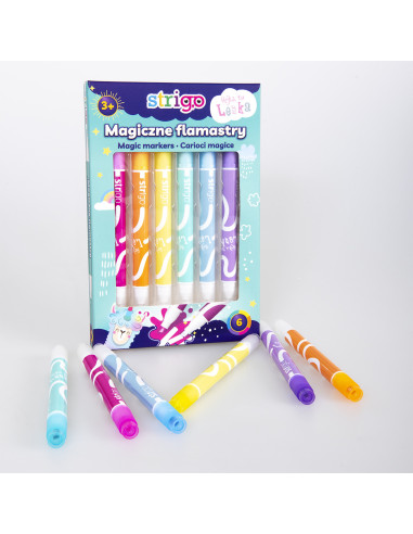 SSC143,Carioci Magic Markers Strigo SSC143 Lenka, 6 buc/set