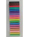 SSC336,Plastilina Strigo SSC336, 18 culori mix (6 x neon, 6 x pastel, 6 x cu sclipici)