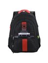 Ghiozdan scoala Ecada 61498, 4 compartimente, 46 x 32 x 18 cm, Racing Power