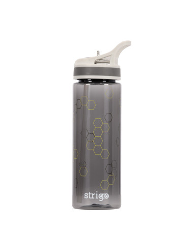 SSC273,Sticla apa Strigo SSC273 Honeycomb Colection grey, 600 ml