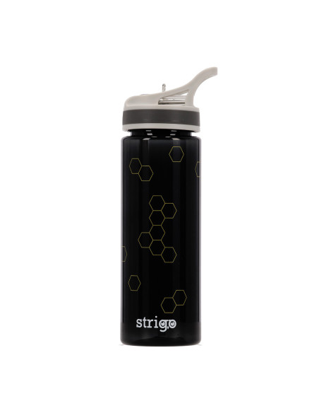 SSC274,Sticla apa Strigo SSC274 Honeycomb Colection black, 600 ml