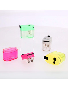 SSC407,Ascutitoare Strigo SSC407, 2 dimensiuni cu recipient, 4 culori 2