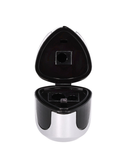 SSC387,Ascutitoare Strigo SSC387, metalizata 3 orificii, 4 modele