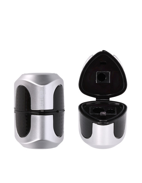 SSC387,Ascutitoare Strigo SSC387, metalizata 3 orificii, 4 modele