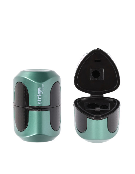 SSC387,Ascutitoare Strigo SSC387, metalizata 3 orificii, 4 modele