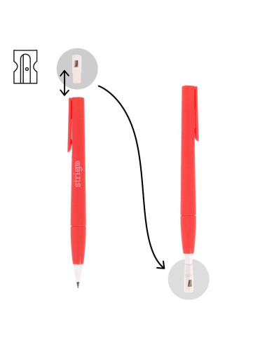 SSC169,Creion mecanic Strigo SSC169, mina 2.0 mm, cu ascutitoare