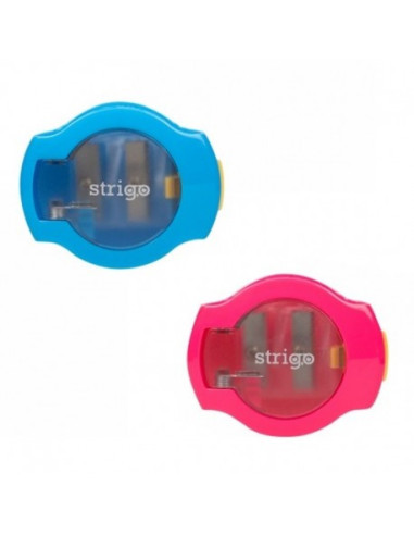 SSC089,Ascutitoare Strigo SSC089, doua dimensiuni cu capac