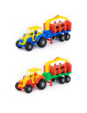 ROB-35295,Tractor cu remorca lemne, 46,6x13,4x20 cm, Polesie