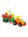 ROB-35295,Tractor cu remorca lemne, 46,6x13,4x20 cm, Polesie
