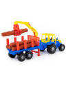 ROB-35295,Tractor cu remorca lemne, 46,6x13,4x20 cm, Polesie