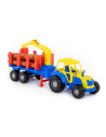 ROB-35295,Tractor cu remorca lemne, 46,6x13,4x20 cm, Polesie