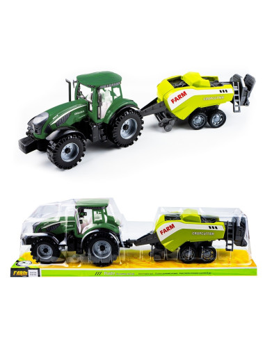 ROB-0488-304,Tractor + balotiera, frictiune