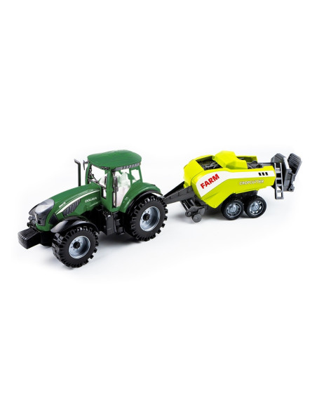 ROB-0488-304,Tractor + balotiera, frictiune