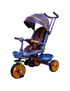 ROB-M008,Tricicleta cu pedale, maner si parasolar 2