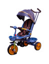 ROB-M008,Tricicleta cu pedale, maner si parasolar