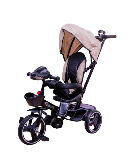 ROB-X4,Tricicleta cu pedale, maner si parasolar