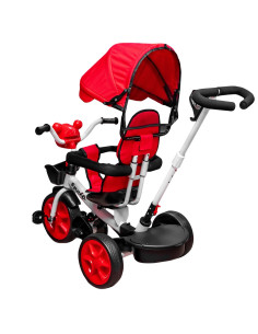 ROB-A16-3,Tricicleta cu pedale, maner si parasolar 2