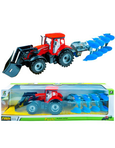 ROB-0488-508,Tractor cu frictiune si plug