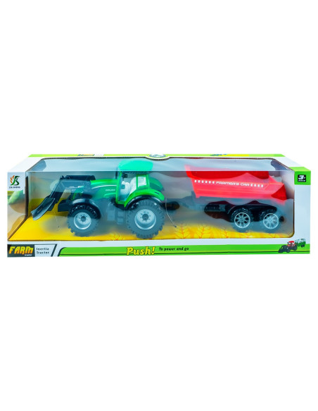 ROB-0488-502,Tractor cu frictiune si remorca