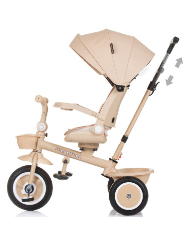 TRKMRT02405MA,Tricicleta Chipolino Marathon macadamia