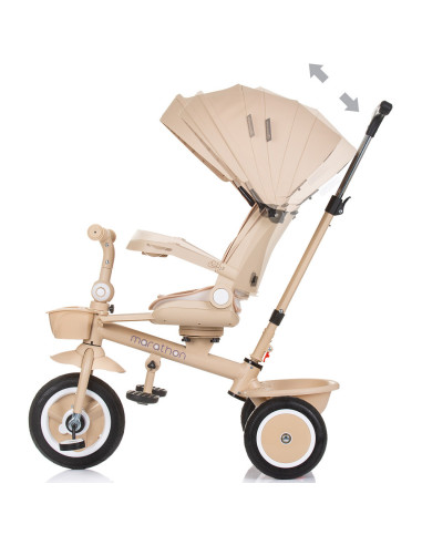 TRKMRT02405MA,Tricicleta Chipolino Marathon macadamia