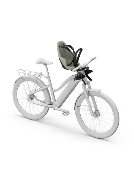 TA12041103,Scaun pentru copii, cu montare pe bicicleta in fata - Thule Yepp 2 Mini Front mounted, Soft Sand