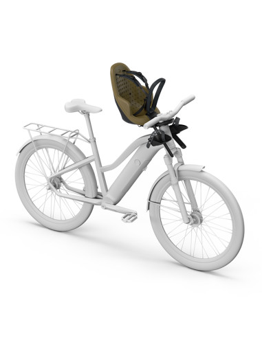 TA12041104,Scaun pentru copii, cu montare pe bicicleta in fata - Thule Yepp 2 Mini Front mounted, Nutria Green