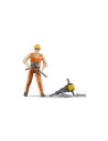 BR60020,Bruder - Figurina Muncitor Constructii Cu Accesorii