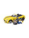 BR02504,Bruder - Masina De Teren Ram 2500 Si Masina De Curse Roadster