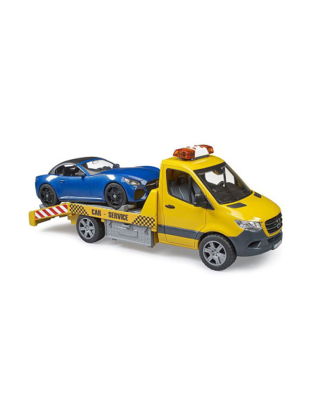 BR02675,Bruder - Vehicul De Tractare Mercedes Benz Cu Sirena Si Vehicul
