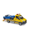 BR02675,Bruder - Vehicul De Tractare Mercedes Benz Cu Sirena Si Vehicul