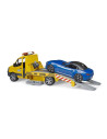 BR02675,Bruder - Vehicul De Tractare Mercedes Benz Cu Sirena Si Vehicul