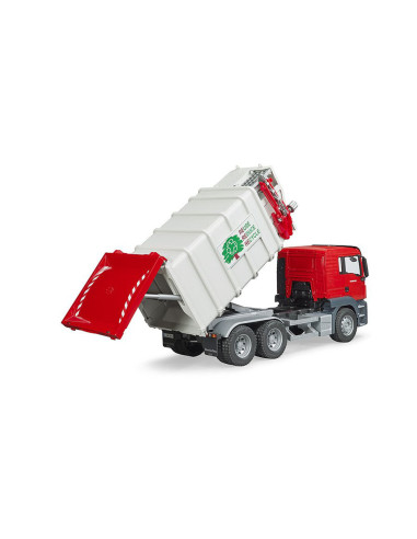 BR03761,Bruder - Camion Gunoi Man Tgs Cu Incarcare Laterala