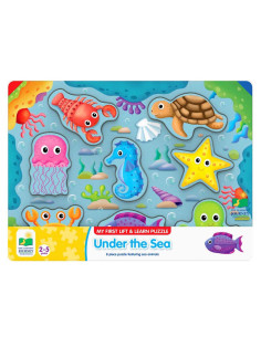 TLJ285329,THE LEARNING JOURNEY - PUZZLE SA INVATAM ANIMALELE MARINE 2