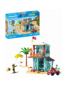 PM71903,Playmobil - Jucarie de rol Turnul salvamarului si vehicul de plaja