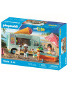 PM71904,Playmobil - Jucarie de rol Stand de inghetata si magazin cu articole de surf