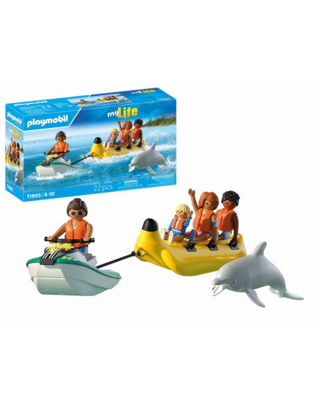 PM71905,Playmobil - Jucarie de rol Plimbare pe mare cu banana