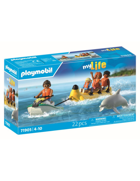 PM71905,Playmobil - Jucarie de rol Plimbare pe mare cu banana