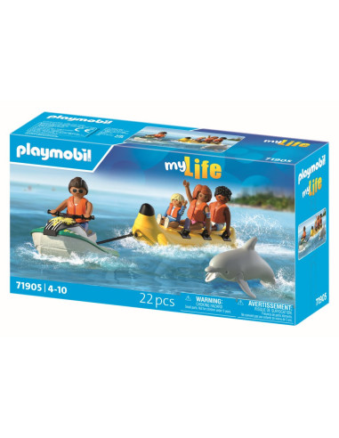 PM71905,Playmobil - Jucarie de rol Plimbare pe mare cu banana