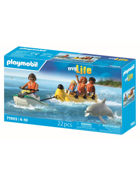 PM71905,Playmobil - Jucarie de rol Plimbare pe mare cu banana