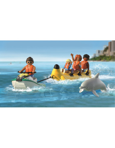 PM71905,Playmobil - Jucarie de rol Plimbare pe mare cu banana