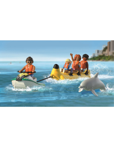 PM71905,Playmobil - Jucarie de rol Plimbare pe mare cu banana