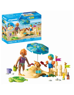 PM71906,Playmobil - Jucarie de rol Distractie in familie la plaja