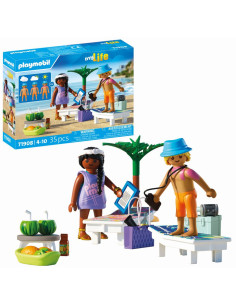 PM71908,Playmobil - Jucarie de rol Cuplu de tineri la plaja