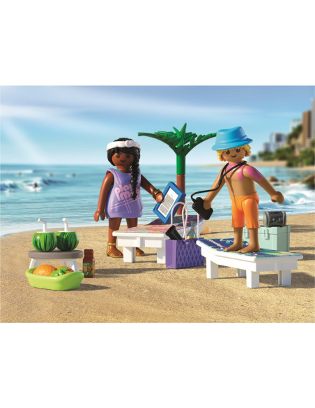 PM71908,Playmobil - Jucarie de rol Cuplu de tineri la plaja