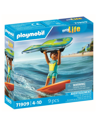 PM71909,Playmobil - Jucarie de rol Surfing cu zmeu