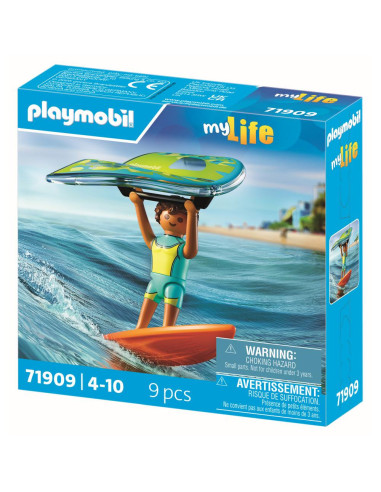 PM71909,Playmobil - Jucarie de rol Surfing cu zmeu